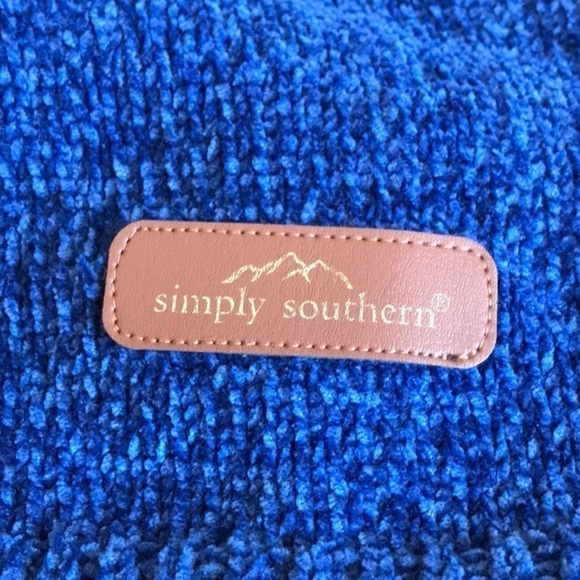 SIMPLY Southern Cold Chenille Shoulder Sweater - Picture 7 of 7